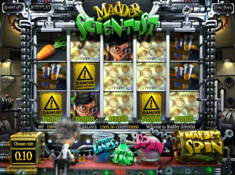 Madder Scientist slot