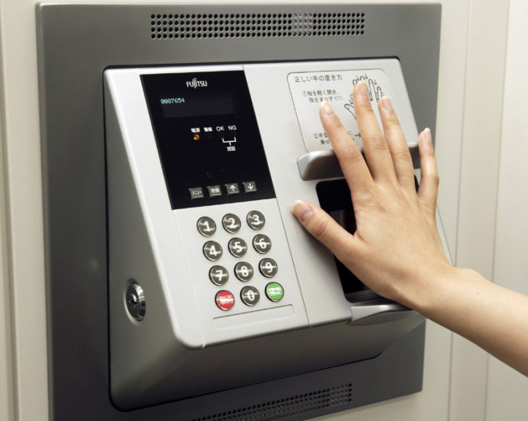 Fujitsu’s palm vein authentication