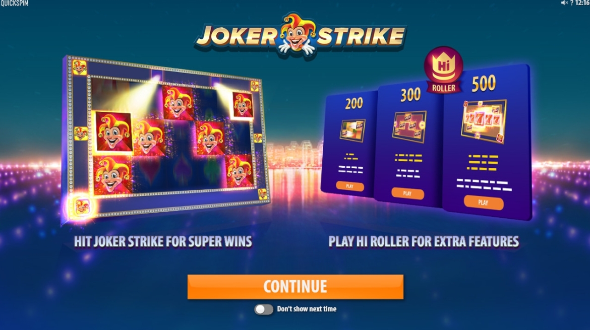 Joker Strike slot