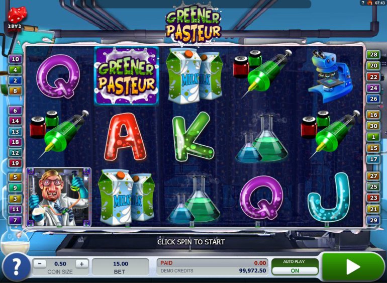 Greener Pasteur slot