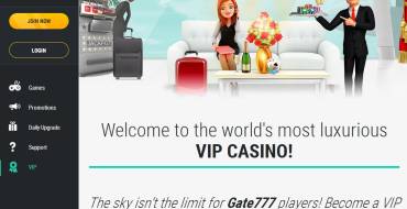 Gate777 casino: ВИП