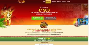 Golden Tiger Casino: Бонус