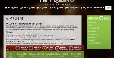 Hippozino Casino: Программа лояльности