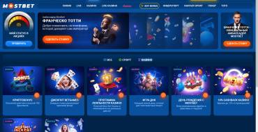 MostBet Casino: Промо