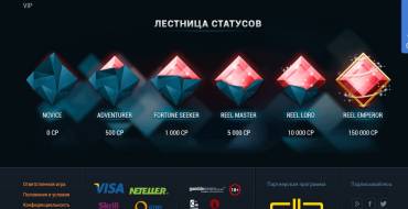 Reel Emperor casino: Программа лояльности