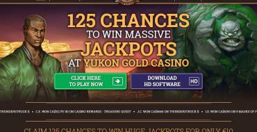 Yukon Gold Casino: Лобби