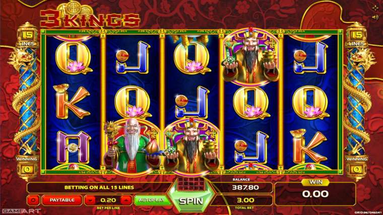 Онлайн слот 3 Kings играть