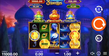 3 Magic Lamps: Hold and Win: Игровой автомат