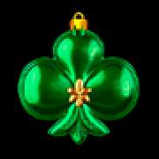 Символ Елочная игрушка в виде трефы зеленая в Royal Xmass 2