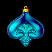 Символ Елочная игрушка в виде пики синяя в Royal Xmass 2