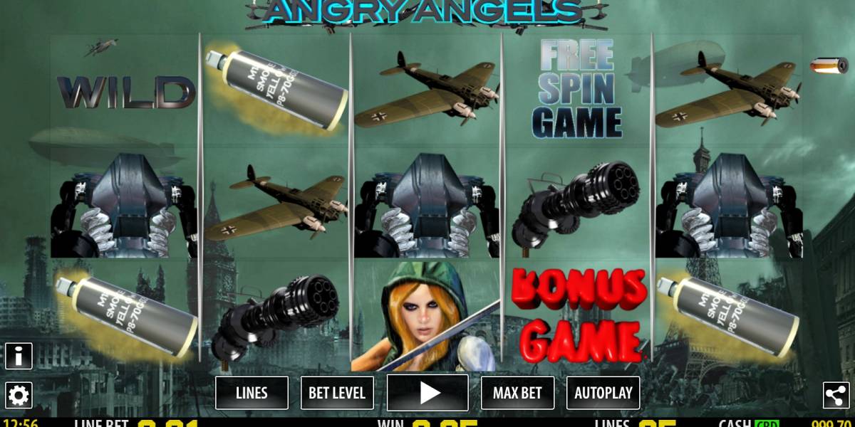 Игровой автомат Angry Angels