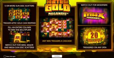 Aztec Gold Megaways: Игровой автомат Aztec Gold Megaways