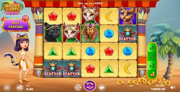 Bastet and Cats Deluxe: Игровой автомат