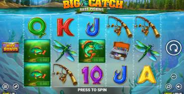 Big Catch Bass Fishing: Игровой автомат