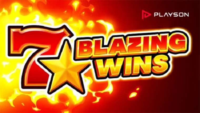 Онлайн слот Blazing Wins 5 lines играть