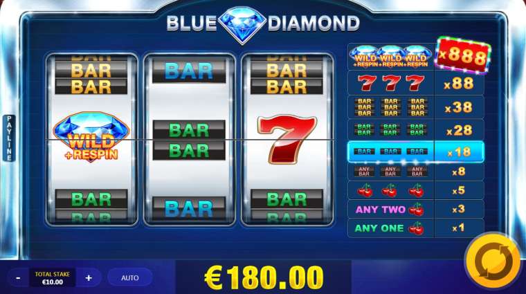 Онлайн слот Blue Diamond играть