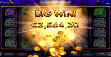 Blue Slot Dice: Выигрыши