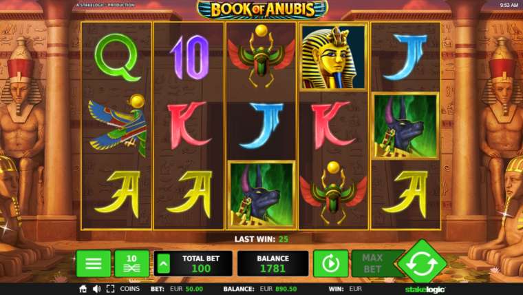 Слот Book of Anubis играть бесплатно