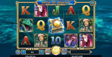 Book of Sirens Golden Pearl: Игровой автомат