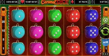 Caramel Dice — Christmas Edition: Игровой автомат