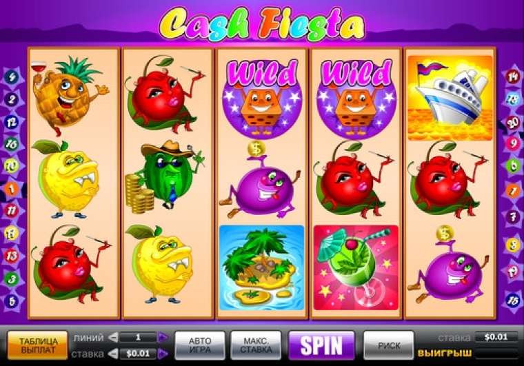 Онлайн слот Cash Fiesta играть