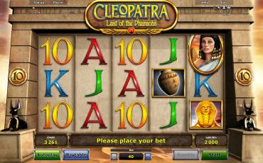 Игровой автомат Cleopatra: Last of the Pharaohs