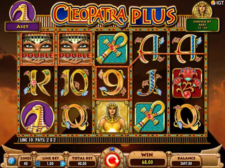 Слот Cleopatra Plus играть бесплатно