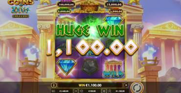 Coins of Zeus — Hold&Win: Выигрыши