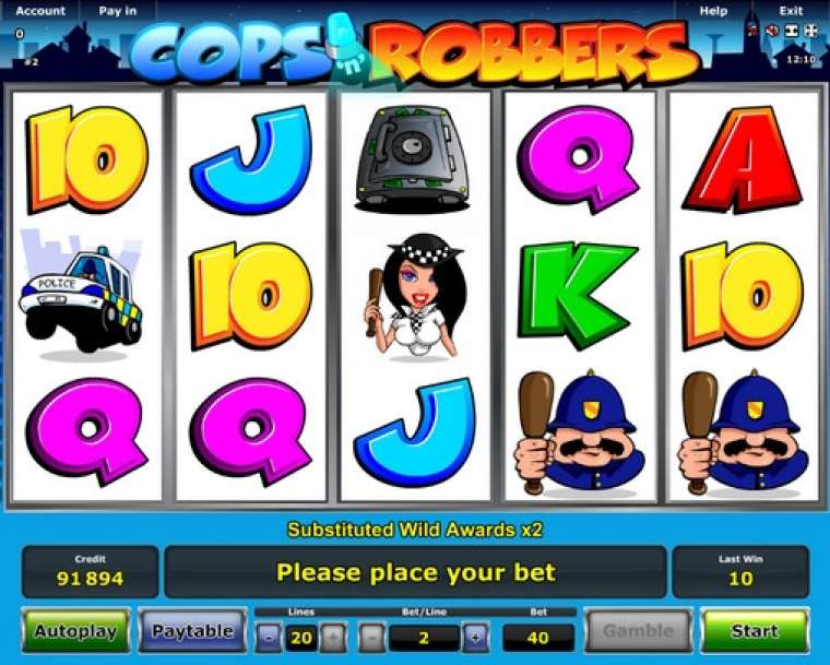 Онлайн слот Cops ‘n’ Robbers играть