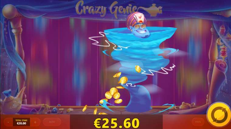 Онлайн слот Crazy Genie играть