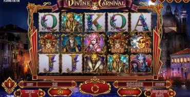 Divine Carnival: Игровой автомат Divine Carnival