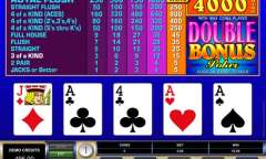 Онлайн слот Double Bonus Poker играть
