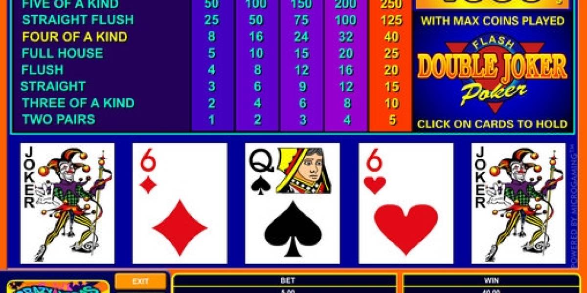 Видео-пекер Double Joker Poker