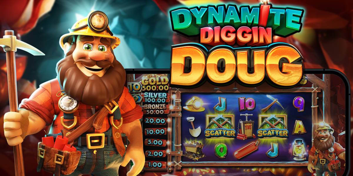 Игровой автомат Dynamite Diggin Doug