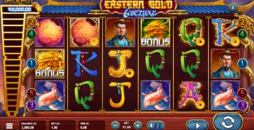 Eastern Gold Deluxe: Игровой автомат