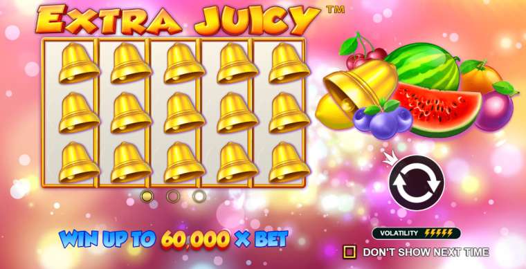 Онлайн слот Extra Juicy играть