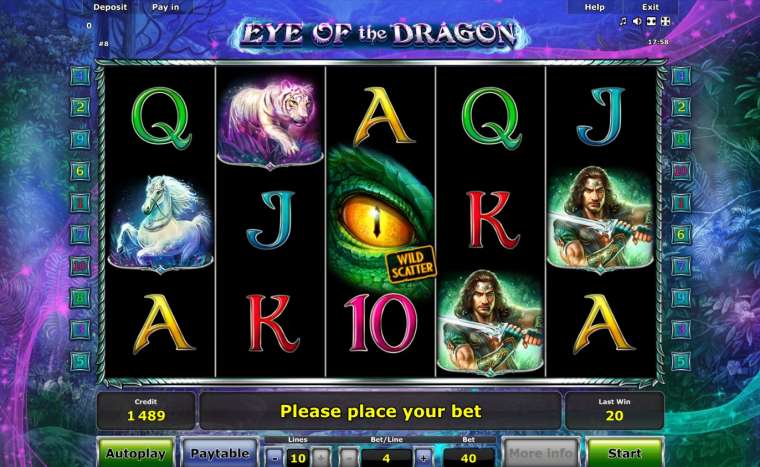 Слот Eye of the Dragon играть бесплатно