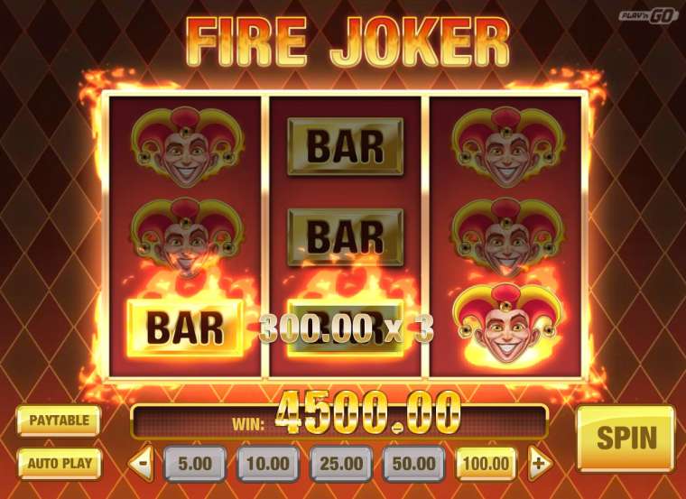 Онлайн слот Fire Joker играть