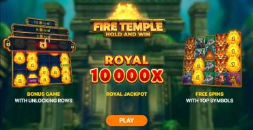 Fire Temple: Hold and Win: Уникальные функции