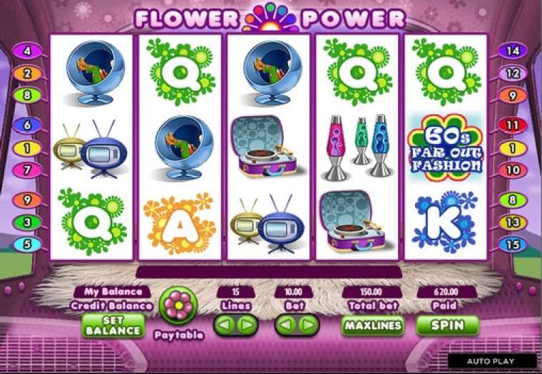 Онлайн слот Flower Power играть