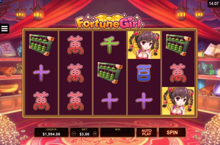 Онлайн слот Fortune Girl играть