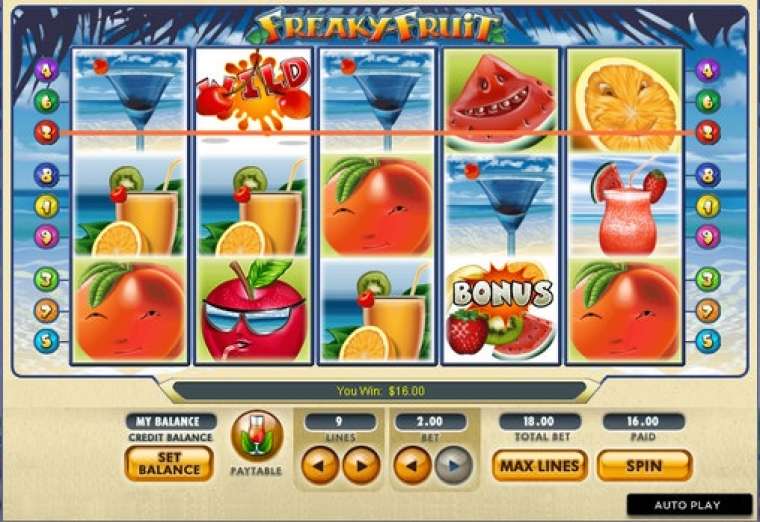 Онлайн слот Freaky Fruit играть