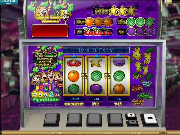 Онлайн слот Fruit Bingo играть