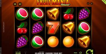 Fruit Mania Deluxe: Игровой автомат