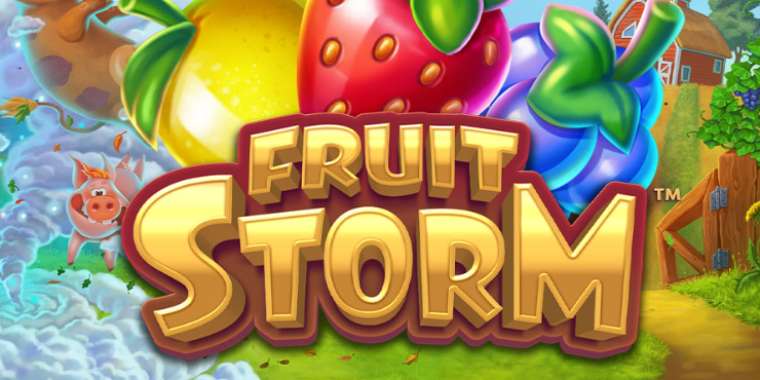 Онлайн слот Fruit Storm играть