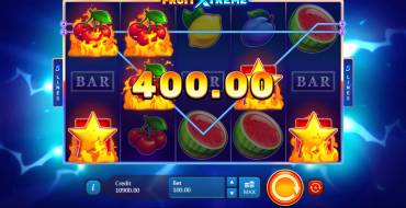 Fruit Xtreme: Выплаты