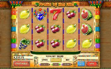 Игровой автомат Fruits of the Nile