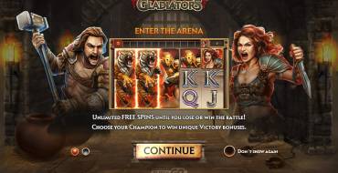 Game of Gladiators: Игровой автомат Game of Gladiators