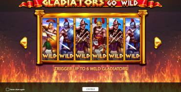 Gladiators Go Wild: Игровой автомат Gladiators Go Wild