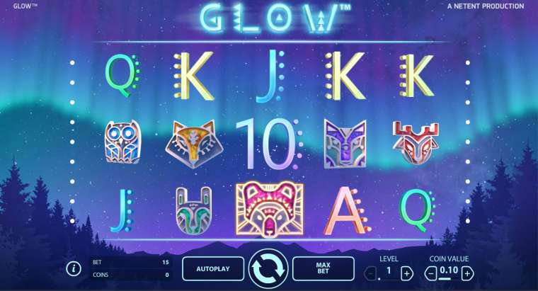 Слот Glow играть бесплатно